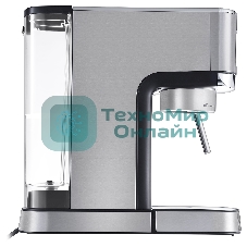 Кофеварка рожковая Evelux ECM 1009 Aroma нержавеющая сталь, исп. кофе - молотый, 1.2 л, 1350 Вт, 20 бар