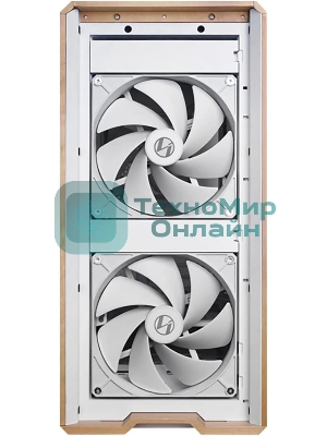 Компьютерный корпус Lian-Li Lancool 217 белый без БП ATX 2xUSB3.0 audio bott PSU