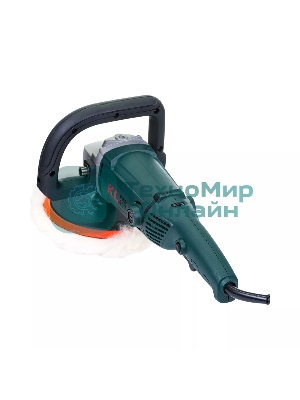 Профессиональная полировальная угловая машина KLPRO KLPJ42180 (1400вт, 3300 об/мин, 230мм, шерстяной войлок в комплекте)