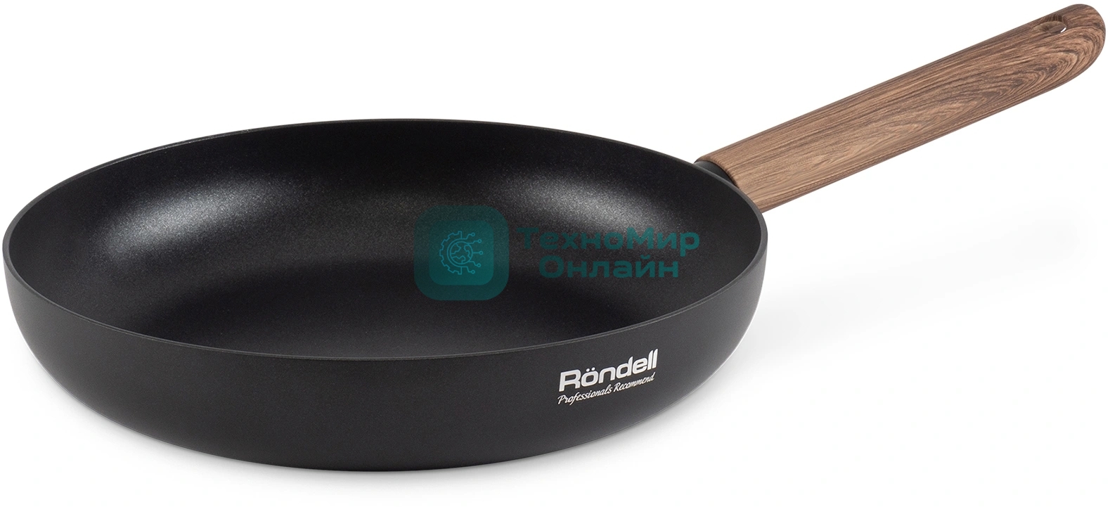 Сковорода Rondell Maple RDA-1937 круглая 24 см, покрытие: SilkWare ручка несъемная (без крышки) черный