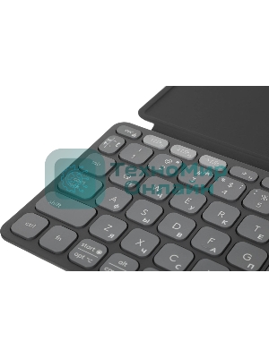 Клавиатура Logitech Keys to Go 2 беспроводная, Bluetooth, серый