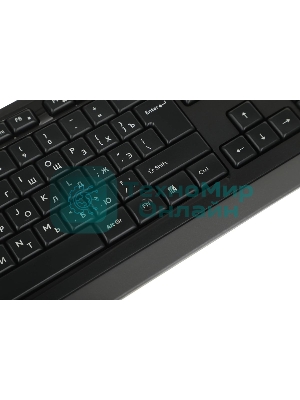 Комплект клавиатура+мышь A4Tech FStyler F1010 проводной, USB, 1600 DPI, чёрный