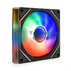 Вентилятор с подсветкой ExeGate EX12025HM3PM.FRGb.PRM (120x120x25 мм, FRGb, Hydraulic bearing (гидродинамический), 3pin+Molex, 1200RPM, 24dBA)