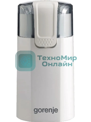 Кофемолка Gorenje SMK150WI 150Вт сист.помол.:одинарный нож вместим.:60гр серый/белый