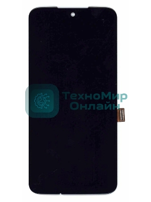 Дисплей для Motorola G7, черный