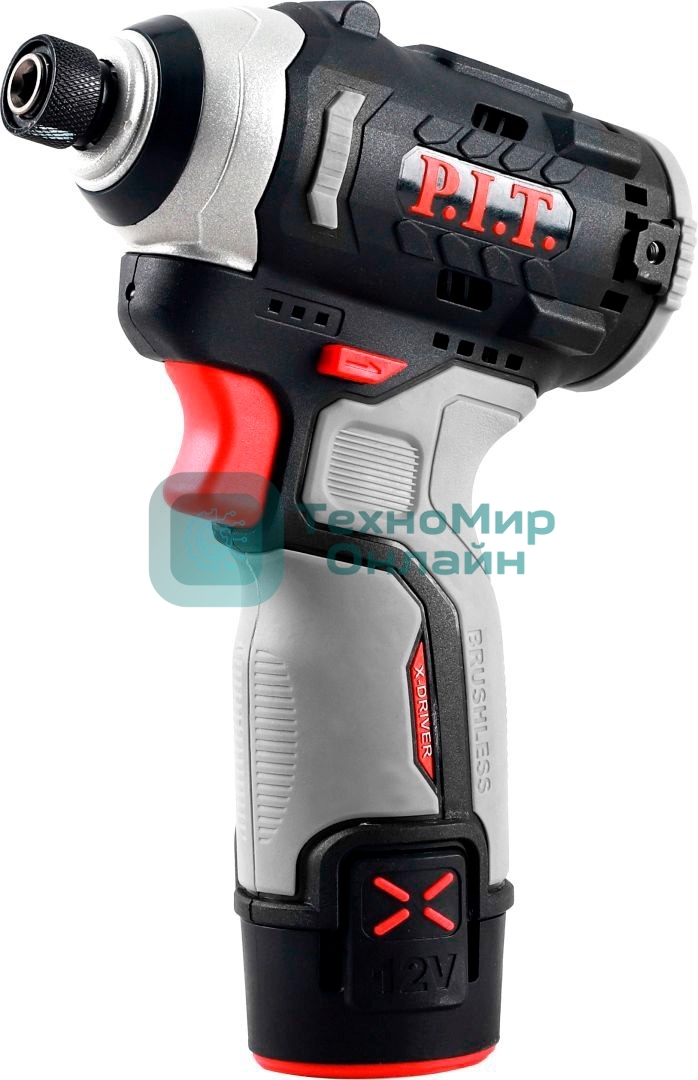 Винтоверт P.I.T. PSD12K-120A/1 аккум. патрон:шестигр.1/4