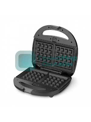 Вафельница BQ ST2001 черный, 4 in 1. MultiChef, 800 Вт, многофункциональный прибор 4 в 1, 4 пары панелей в комплекте: гриль, венские вафли, сэндвич, орешки, антипригарное покрытие панелей Non-Stick PRO, равномерный нагрев, вертикальное хранение, отсек для хранения шнура, 2 индикатора работы: нагрева и питания, диапазон температур нагрева: 230 °С, ненагревающаяся ручка, противоскользящие ножки, длина шнура: 0.7 м, напряжение: 220-240 В, 50-60 Гц, защита от поражения электротоком: класс I