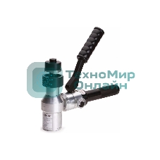 Пресс гидравлический ручной КВТ ПГРОу-60А для пробивки отверстий, угловой, комплект