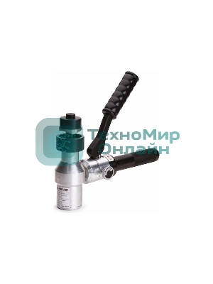 Пресс гидравлический ручной КВТ ПГРОу-60А для пробивки отверстий, угловой, комплект