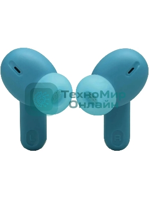 Наушники TWS JBL Tune Beam бирюзовый, внутриканальные, Bluetooth, активное шумоподавление, быстрая зарядка, до 12 ч
