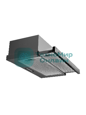 Вытяжка встраиваемая LEX Hide 600 нержавеющая сталь, 60 см, 550 куб. м/ч, 42 дБ