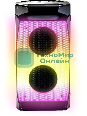 Колонка портативная Ural Молния 900 черный 90W 2.0 BT/3.5Jack 4000mAh