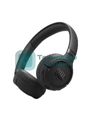 Беспроводные/проводные наушники JBL Tune 680NC черный, накладные, Bluetooth + проводной, адаптивное шумоподавление