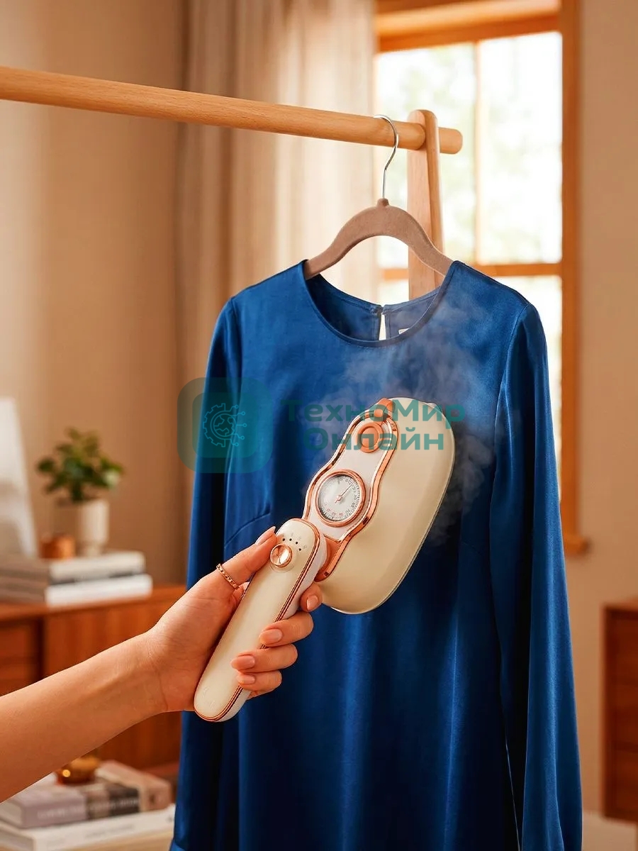 Отпариватель Eltronic 999-03 бежевый, 1700 Вт, 20 г/мин, 200 мл