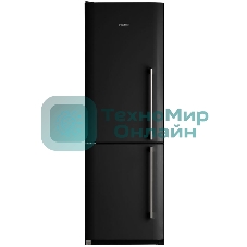 Холодильник Pozis RK FNF-170 черный левый двухкамерный 220/94л морозилка снизу