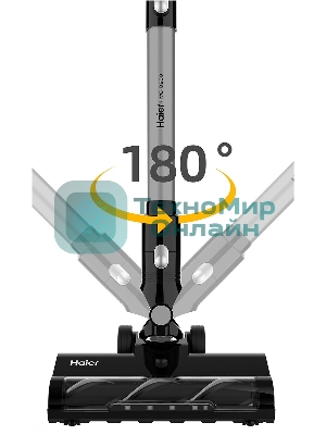 Пылесос вертикальный Haier HVC-D250 черный, питание от аккумулятора, 250 Вт, уборка сухая, пылесборник 0.8 л