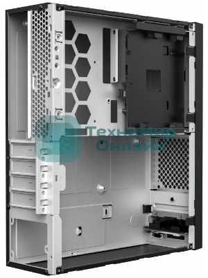 Корпус Foxline FL-1001-300W, Slim-Desktop, чёрный, БП 300 Вт