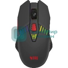 Мышь беспроводная Acer Nitro OMR305 черный, 3200 dpi, радиоканал, Bluetooth, USB, кнопки - 8