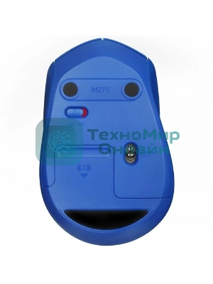 Мышь беспроводная Logitech M275 синий 910-004427