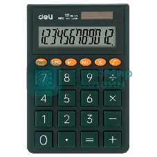 Калькулятор карманный Deli EM130GREEN зеленый 12-разр.