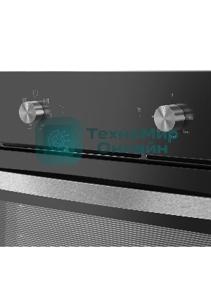 Духовой шкаф электрический встраиваемый HOMSair OES660BK01 черный