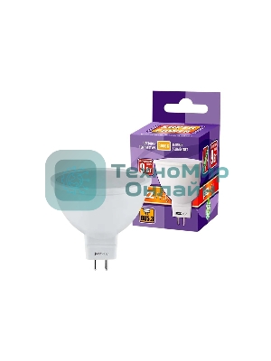 Лампа светодиодная JazzWay PLED-SP JCDR 9 Вт 3000 К теплый белый GU5.3 720 лм 230В