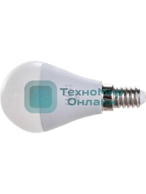 Лампа светодиодная SAFFIT SBG4513 (55158) 13Вт Е14 белый матовый шар