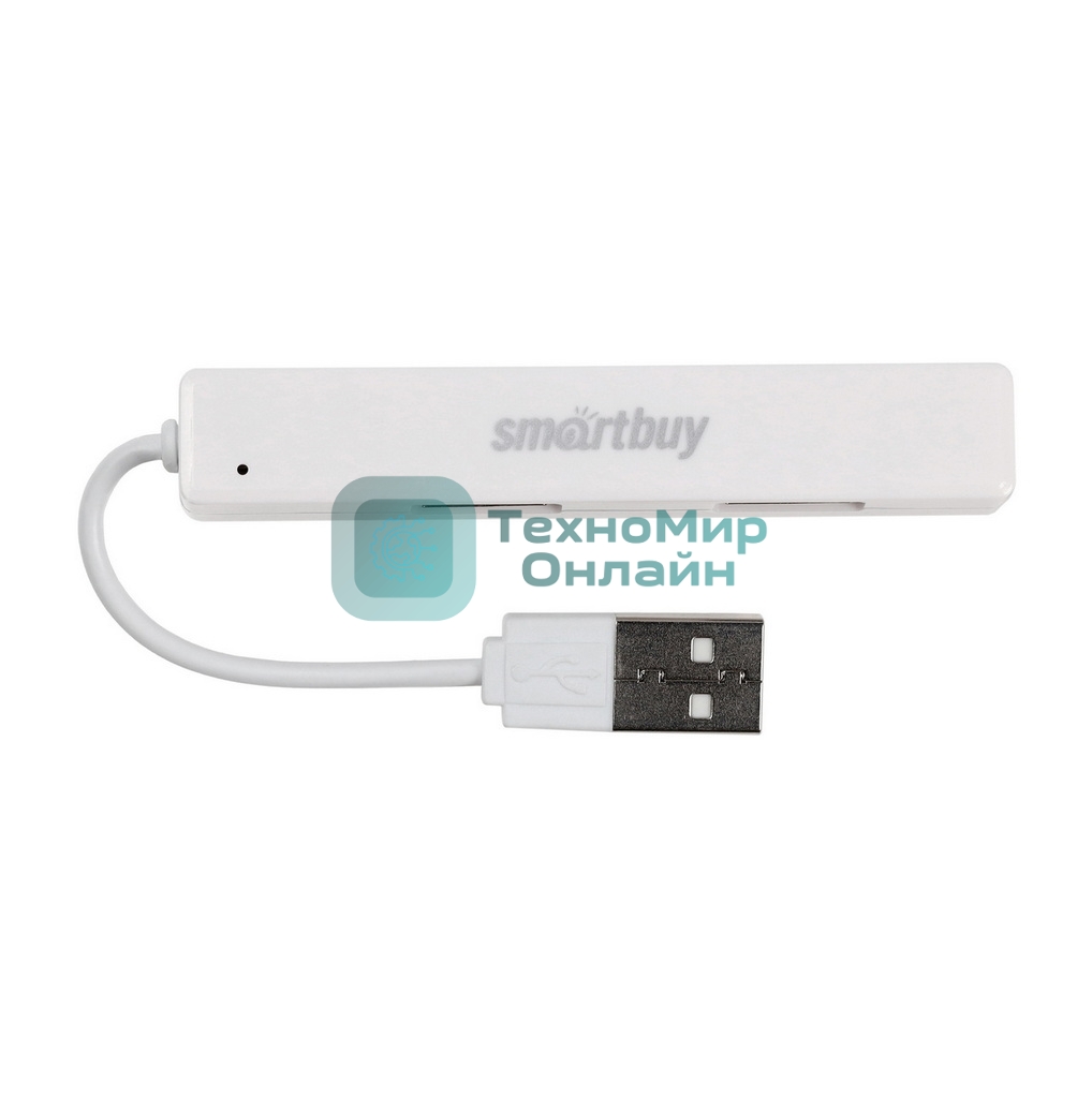 USB-концентратор Smartbuy (SBHA-408-W) 4 порта белый