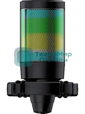 Игровой стрим микрофон Defender Impulse GMC 650 USB, RGB, стойка, провод 1.7 м 1