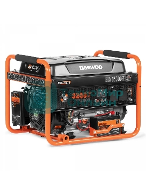 Генератор DAEWOO GDA 3500 DFE бак 18л быстрый запуск бензиновый + газ