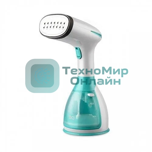 Отпариватель BQ SG1005H белый/бирюзовый, 1500 Вт, 25 г/мин, 280 мл