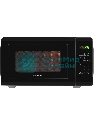 Микроволновая печь Starwind SMW4320 черный, 20 л, 700 Вт, переключатели - сенсор