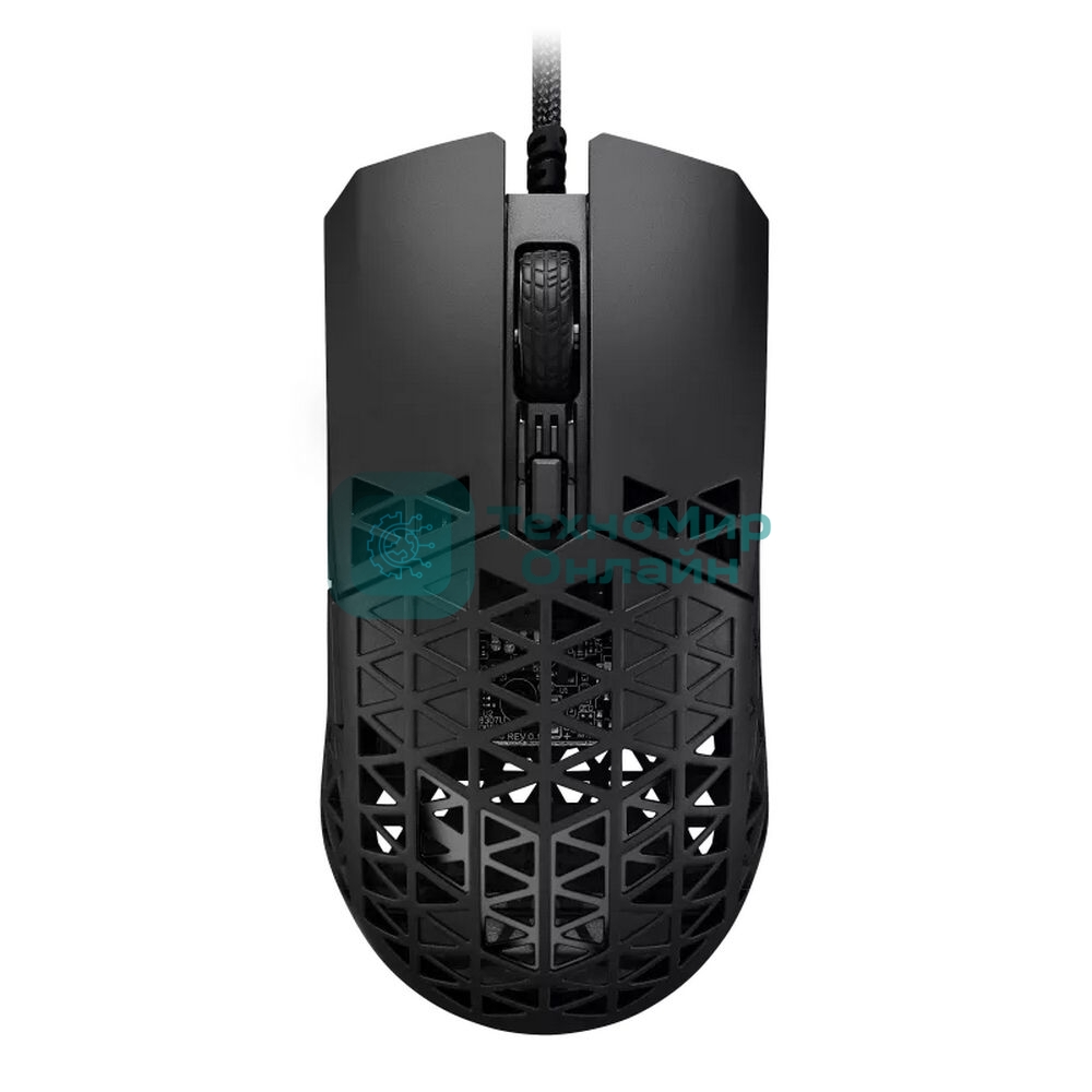 Мышь проводная ASUS TUF Gaming M4 Air черный, 16000 dpi, USB, кнопки - 6