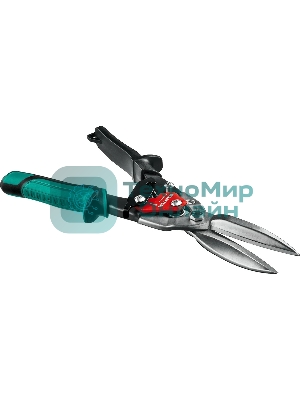 Ножницы по металлу KRAFTOOL Alligatorпрямые удлиненные, Cr-Mo, 290 мм