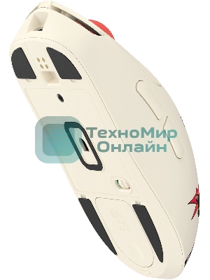 Мышь беспроводная/проводная A4Tech Bloody R72 Ultra Duo Proxy Boom бежевый, 20000 dpi, USB Type-A/Type-C, радиоканал, кнопки-7