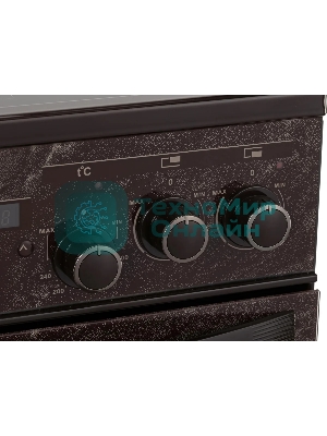 Плита газовая Gefest ПГ 6500-03 0054 коричневый, конфорок 4 шт, духовка 52 л, 60 см x 85 см x 60 см