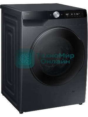 Стирально-сушильная машина Samsung WD11DG6B85BBLP черный, загрузка фронтальная 11 кг, 1400 об/мин, класс: A