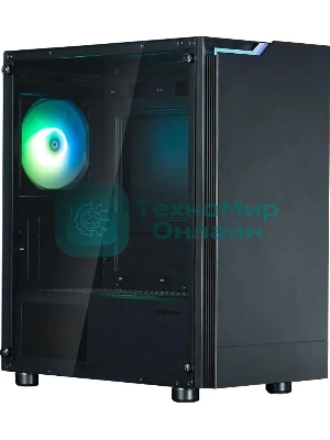 Компьютерный корпус Zalman ZM-T4 plus черный без БП mATX 1x80мм 3x120мм 1xUSB 2.0 1xUSB 3.0 audio bott PSU
