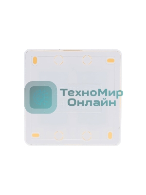 Розетка 4-м ОП 10А IP20 квадрат. без заземл. белый IONICH 1448