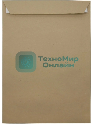 Пакет почтовый Silwerhof Eco 381227.25 C4, 229x324 мм, силиконовая лента крафт 130 г/м2 (pack:25pcs)