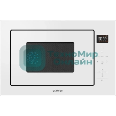 Микроволновая печь Gorenje BM251SG2WG 25 л, 900 Вт, белый (встраиваемая)