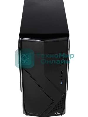 Компьютерный корпус Aerocool/Formula Cs-102 (mATX, без БП, 1x USB3.0, 1x USB2.0) черный