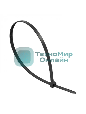 Хомут P6.6 3.6х300 FlexLock стандартный черный (уп. 100 шт) PROxima EKF plc-fl-ctsb-3.6x300