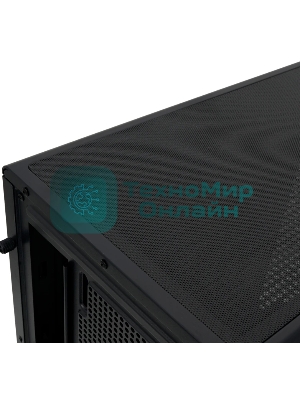 Компьютерный корпус HSPD M510, Mesh Mid Tower, черный, TG, 0.5 SPCC, 4x120мм ARGB ATX, mATX, mITX 180/280/160мм 1x2.5