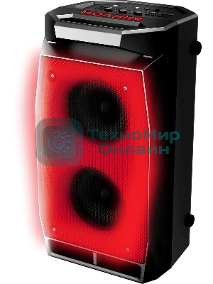 Колонка портативная Ural Молния 900 черный 90W 2.0 BT/3.5Jack 4000mAh