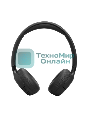 Беспроводные/проводные наушники JBL Tune 680NC черный, накладные, Bluetooth + проводной, адаптивное шумоподавление