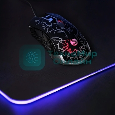 Мышь проводная SunWind SW-M705G черный, 3600 dpi, USB, кнопки - 6