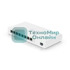 Коммутатор UISP Switch UISP-S PoE-коммутатор, 8х 1G RJ45, 1х SFP, раздача 110 Вт