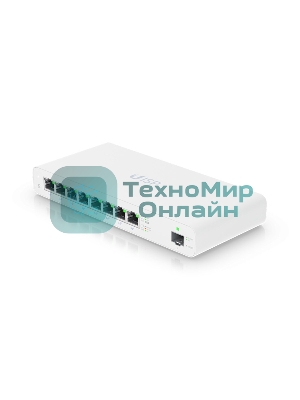 Коммутатор UISP Switch UISP-S PoE-коммутатор, 8х 1G RJ45, 1х SFP, раздача 110 Вт