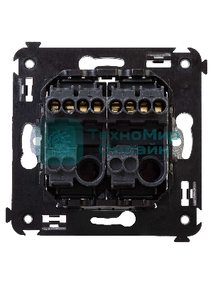 Выключатель двухклавишный DKC Avanti 4412104 